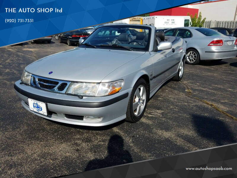2003 Saab 9-3 for sale at THE AUTO SHOP ltd in Appleton WI