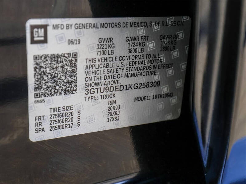 2019 GMC Sierra 1500