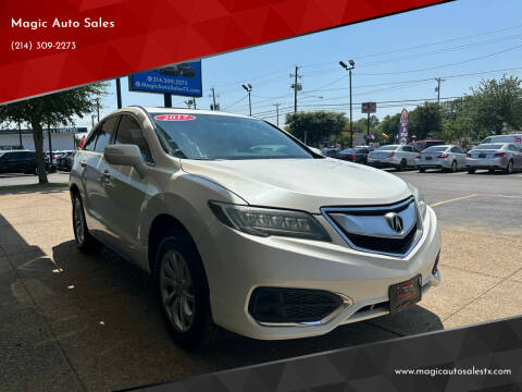 2017 Acura RDX for sale at Magic Auto Sales in Dallas TX