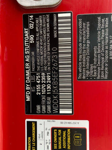 2014 Mercedes-Benz E-Class E 350