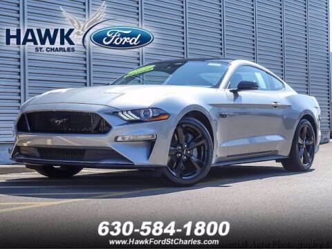 2021 Ford Mustang for sale at Hawk Ford of St. Charles in Saint Charles IL