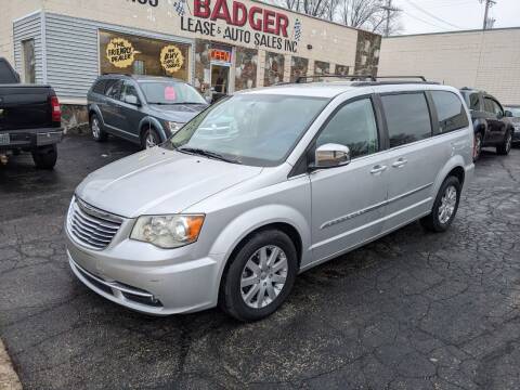 2011 Chrysler Town and Country for sale at BADGER LEASE & AUTO SALES INC in West Allis WI