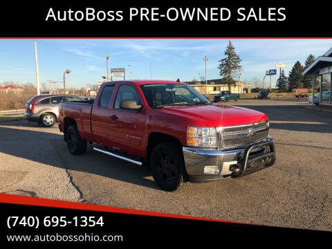 2013 Chevrolet Silverado 1500 for sale at AutoBoss PRE-OWNED SALES in Saint Clairsville OH