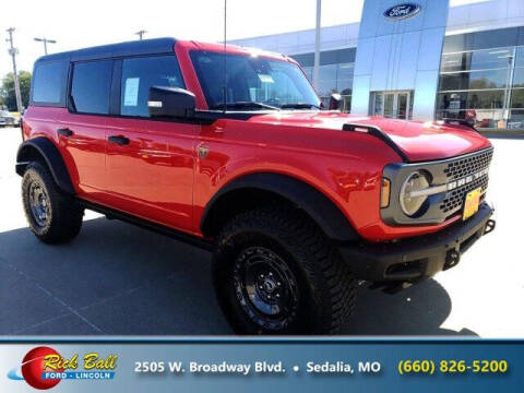 2024 Ford Bronco for sale at RICK BALL FORD in Sedalia MO