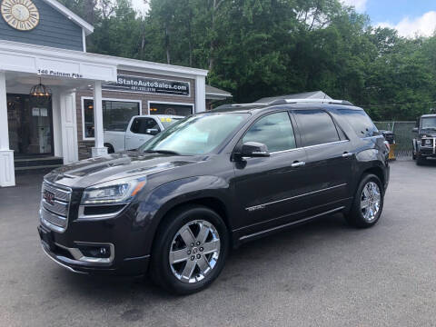 2015 GMC Acadia for sale at Ocean State Auto Sales in Johnston RI