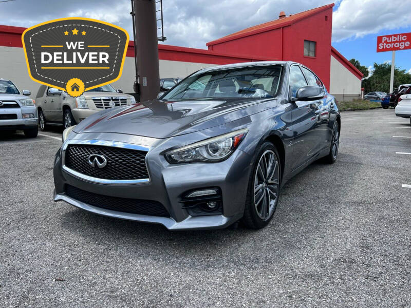 2015 Infiniti Q50 for sale at JC AUTO MARKET in Winter Park FL