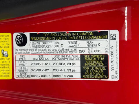 2019 Porsche 911 GT3 RS