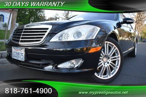 2008 Mercedes-Benz S-Class for sale at Prestige Auto Sports Inc in North Hollywood CA