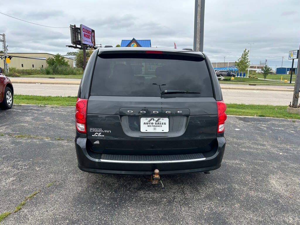 2012 Dodge Grand Caravan for sale at A to Z Auto Sales LLC in Appleton, WI