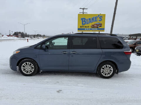 2016 Toyota Sienna for sale at Blake's Auto Sales LLC in Rice Lake WI