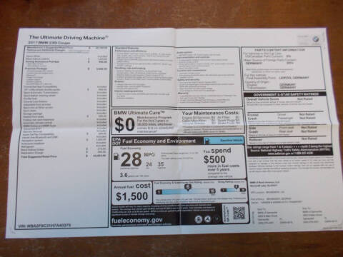 2017 BMW 2 Series 230i