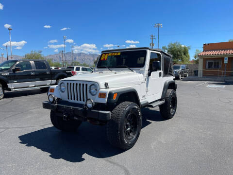 2004 Jeep Wrangler for sale at CAR WORLD in Tucson AZ