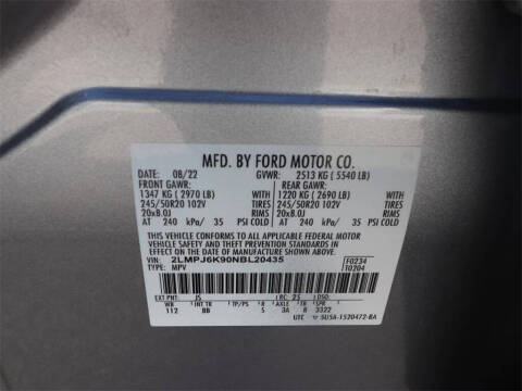 2022 Lincoln Nautilus Reserve