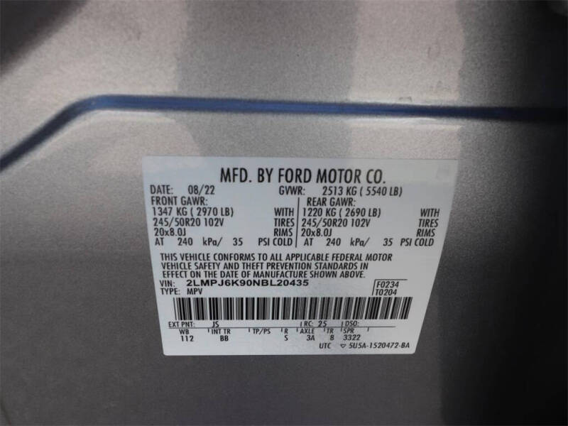 2022 Lincoln Nautilus Reserve