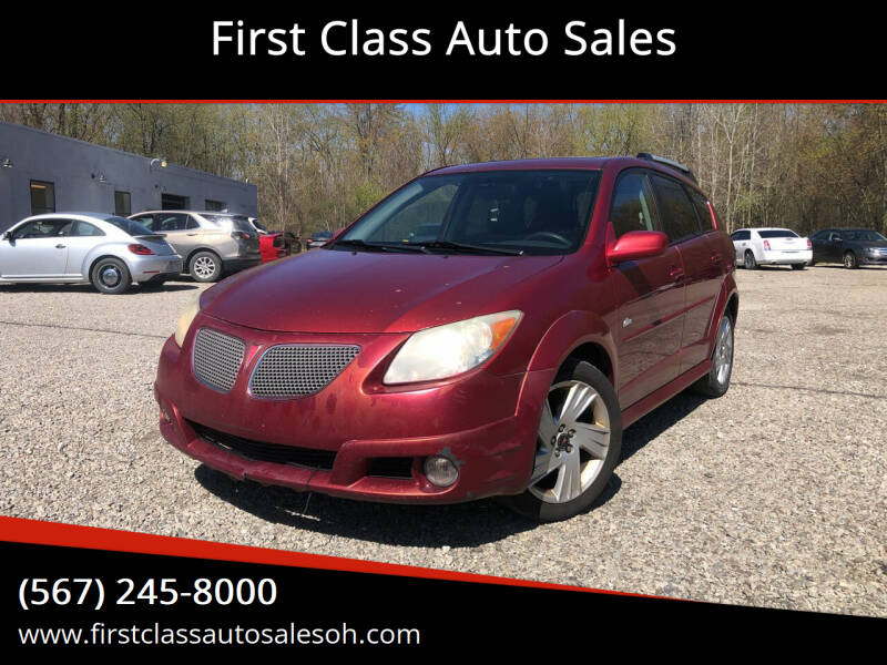 2006 Pontiac Vibe for sale at First Class Auto Sales MI in Erie MI