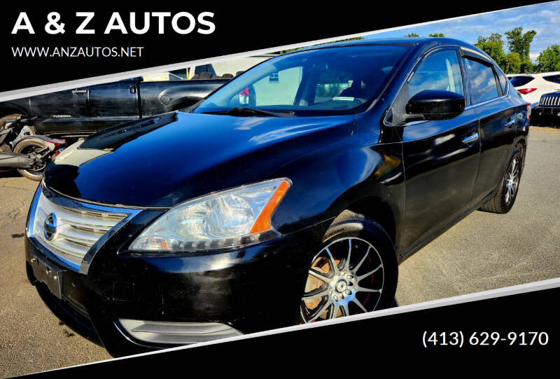 2015 Nissan Sentra for sale at A & Z AUTOS in Westfield MA