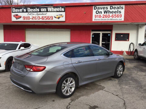 2015 Chrysler 200 for sale at Daves Deals on Wheels in Tulsa OK