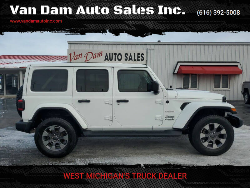 2019 Jeep Wrangler Unlimited for sale at Van Dam Auto Sales Inc. in Holland MI