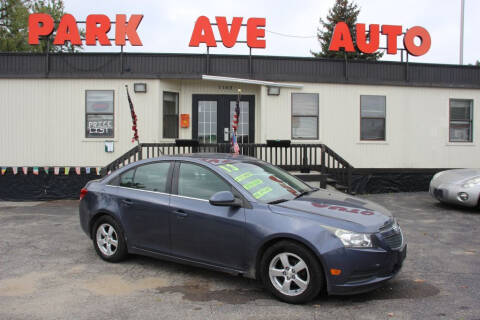 2013 Chevrolet Cruze for sale at Park Ave Auto Inc. in Worcester MA