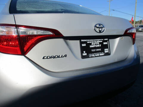 2016 Toyota Corolla L