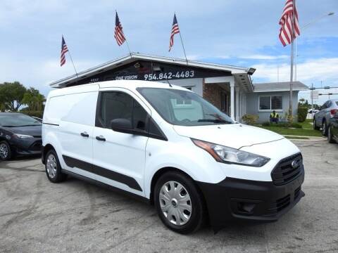 2020 Ford Transit Connect Cargo for sale at One Vision Auto in Hollywood FL
