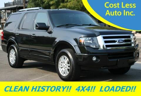 2012 Ford Expedition for sale at Cost Less Auto Inc. in Rocklin CA