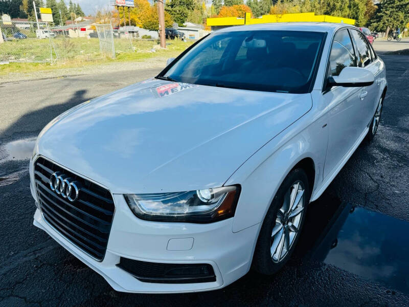 Used 2014 Audi A4 Premium with VIN WAUFFAFL9EN024384 for sale in Tacoma, WA