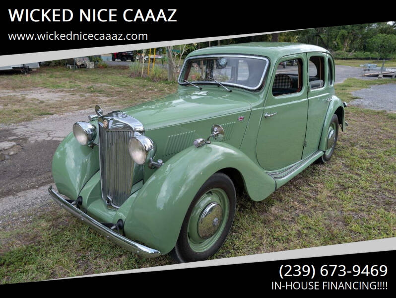 1950 MG Y