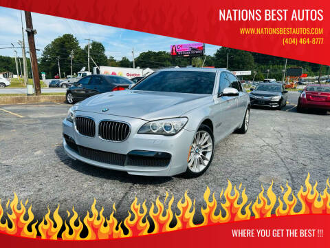 2014 BMW 7 Series for sale at Nations Best Autos in Decatur GA