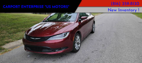 2015 Chrysler 200 for sale at Carport Enterprise "US Motors" - Kansas in Kansas City KS