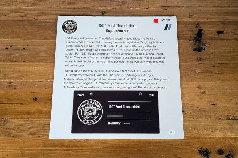 1957 Ford Thunderbird