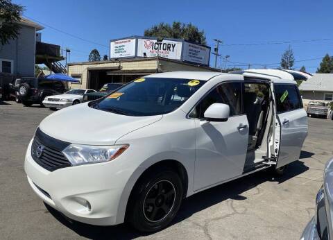 2014 Nissan Quest for sale at Victory Auto Sales in Stockton CA