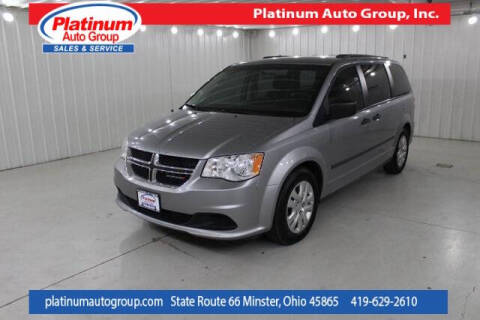 2016 Dodge Grand Caravan for sale at Platinum Auto Group Inc. in Minster OH