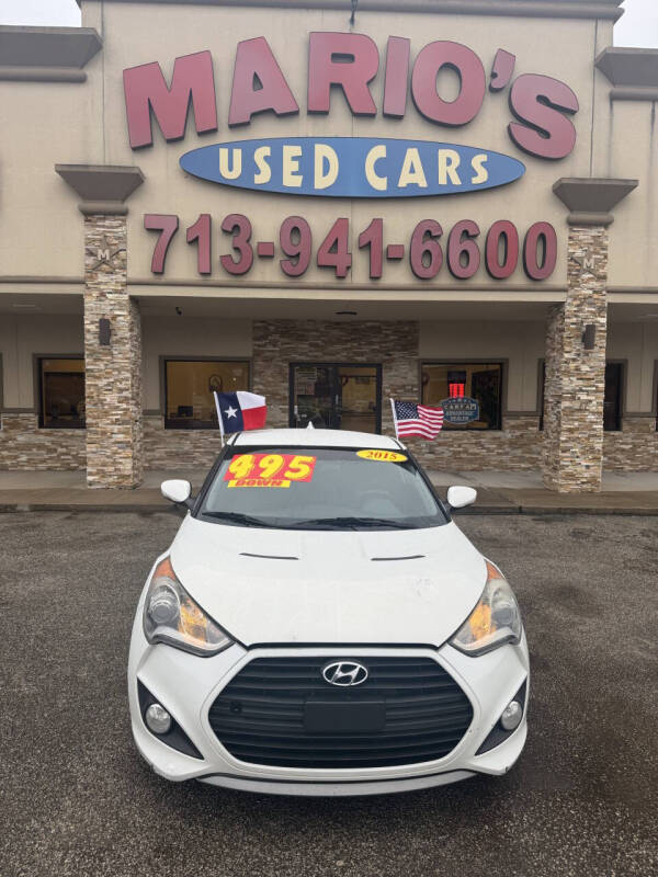 2015 Hyundai Veloster for sale at Mario's Pasadena in Pasadena TX