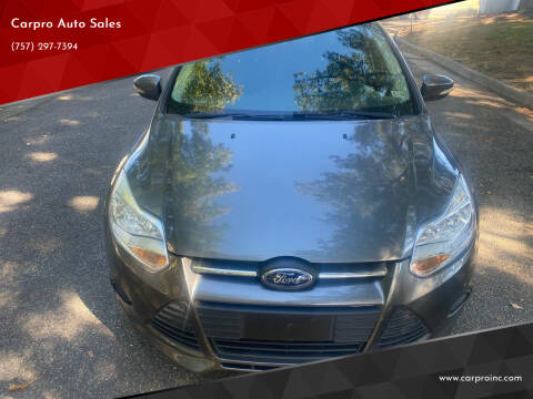 2013 Ford Focus for sale at Carpro Auto Sales in Chesapeake VA