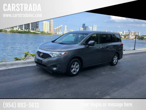 2015 Nissan Quest for sale at CARSTRADA in Hollywood FL