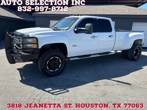 2010 Chevrolet Silverado 3500HD for sale at Auto Selection Inc. in Houston TX