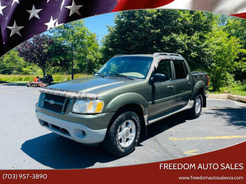 2003 Ford Explorer Sport Trac for sale at Freedom Auto Sales in Chantilly VA