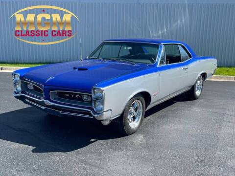 1966 Pontiac GTO for sale at MGM CLASSIC CARS in Addison IL