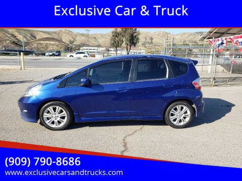 2010 Honda Fit for sale at Exclusive Car & Truck in Yucaipa CA
