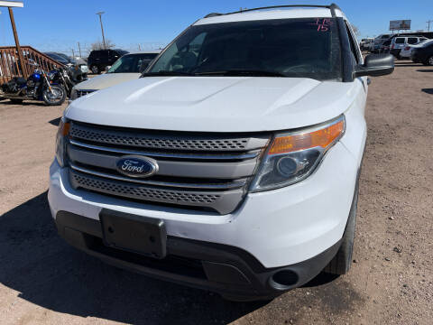 2015 Ford Explorer for sale at PYRAMID MOTORS - Fountain Lot in Fountain CO