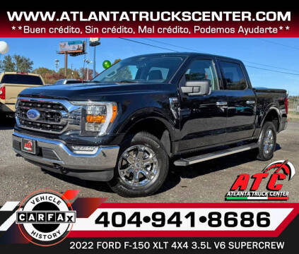 2022 Ford F-150 for sale at ATLANTA TRUCK CENTER LLC in Doraville GA