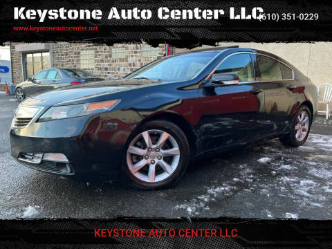 2012 Acura TL for sale at Keystone Auto Center LLC in Allentown PA