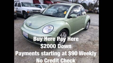 2008 Volkswagen New Beetle for sale at ABED'S AUTO SALES in Halifax VA