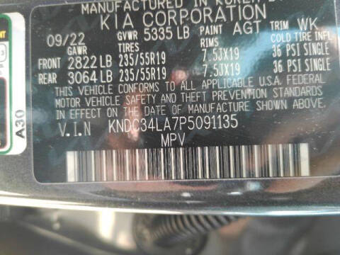 2023 Kia EV6 Wind