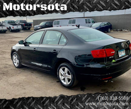 2012 Volkswagen Jetta for sale at Motorsota in Becker MN