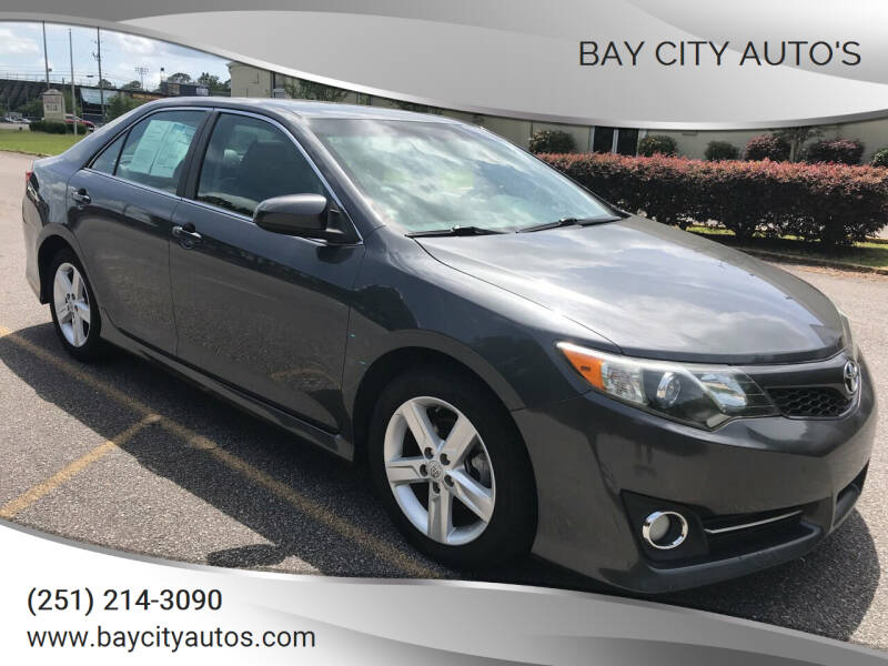 2012 Toyota Camry for sale at Bay City Auto's in Mobile AL