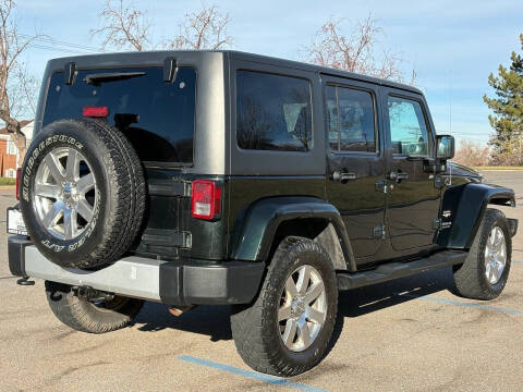 2012 Jeep Wrangler Unlimited Sahara