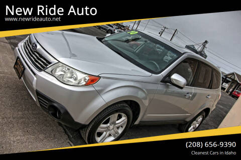 2010 Subaru Forester for sale at New Ride Auto in Rexburg ID