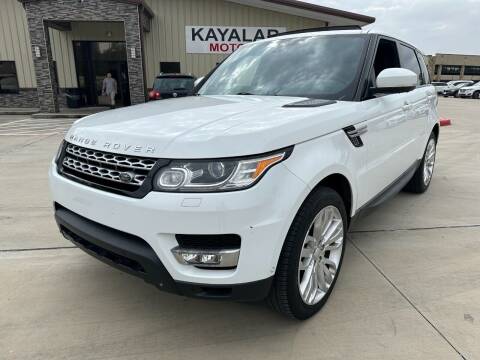 2014 Land Rover Range Rover Sport for sale at KAYALAR MOTORS in Houston TX